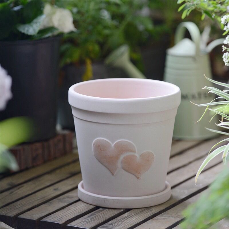 nordic love together ceramic decorative plan/flower pot with ceramic holder 北欧爱上爱陶盆(送托盘) nordic love together ceramic decorative plan/flower pot with ceramic holder 北欧爱上爱陶盆(送托盘)